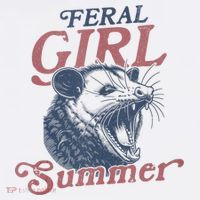 Vintage Feral Girl Summer Opossum T-Shirt thumb 7