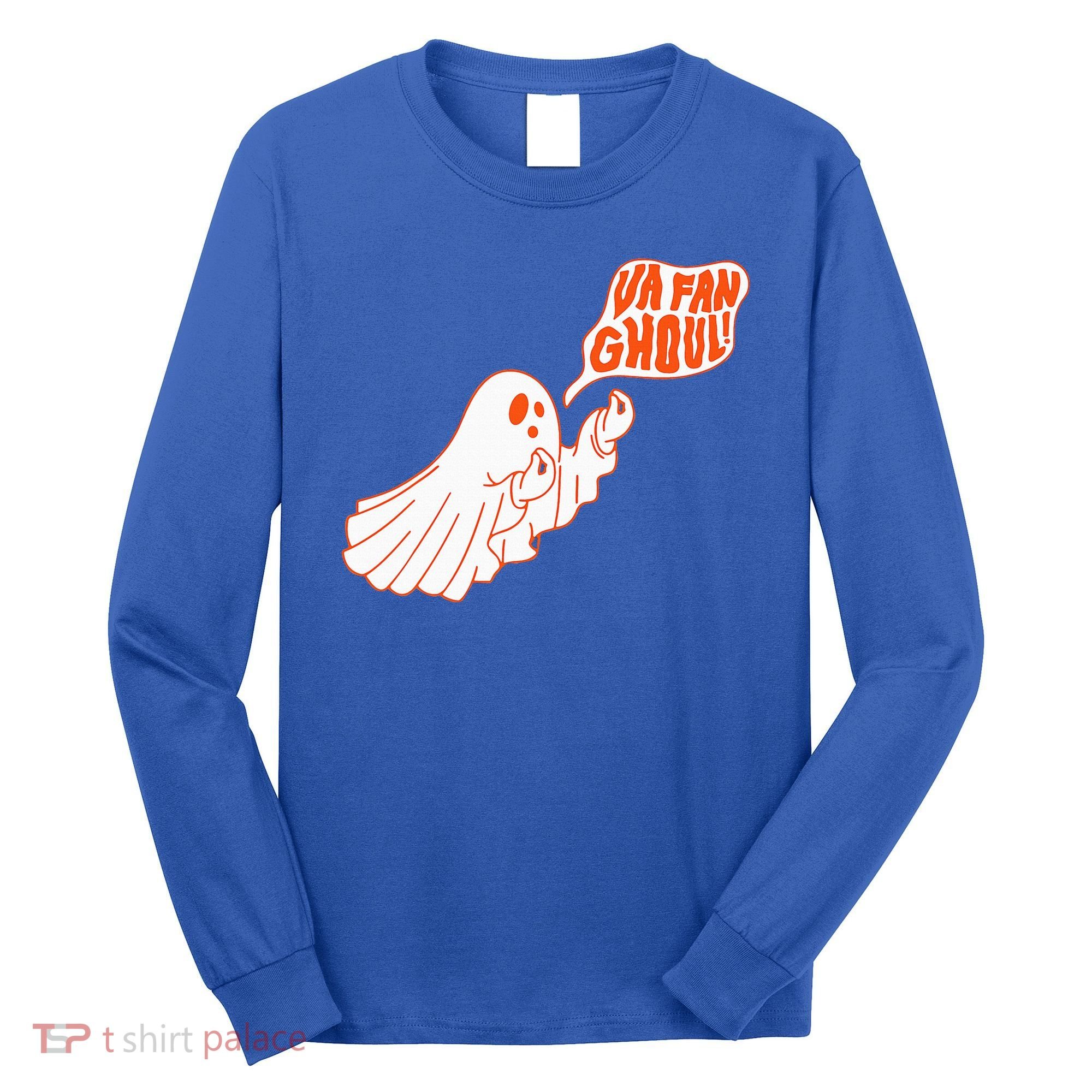 Va Fan Ghoul For Italian Funny Halloween Long Sleeve Shirt