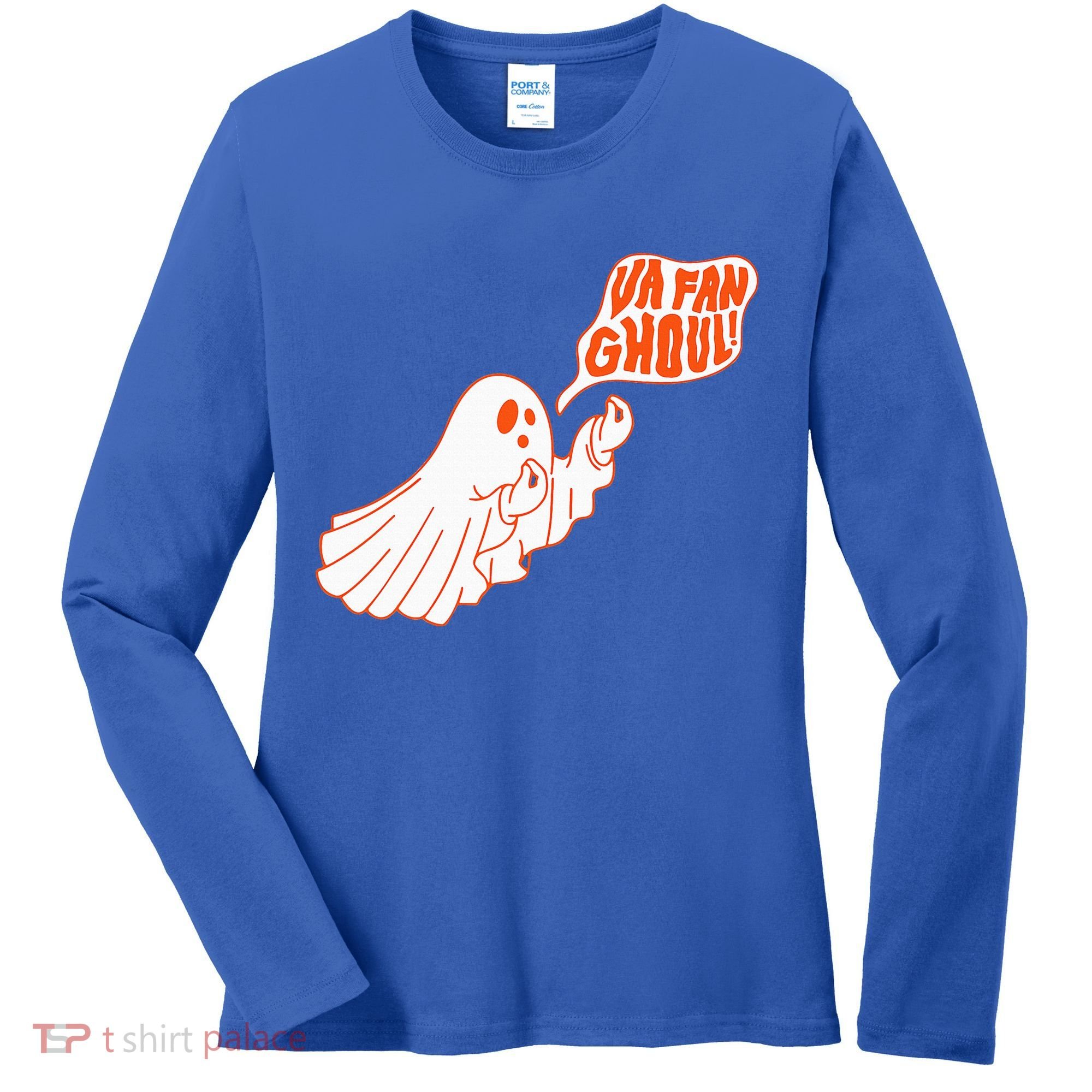 Va Fan Ghoul For Italian Funny Halloween Women's Long Sleeve Shirt