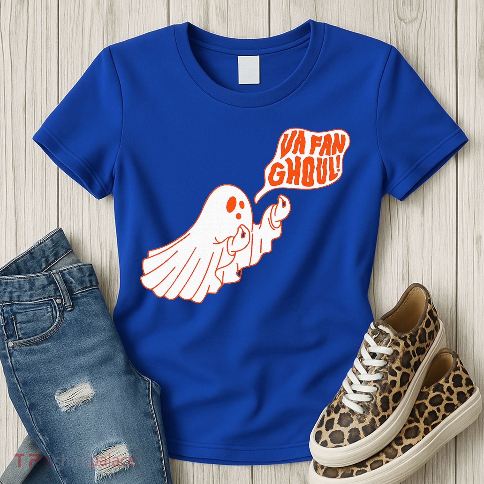 Va Fan Ghoul For Italian Funny Halloween Women's T-Shirt