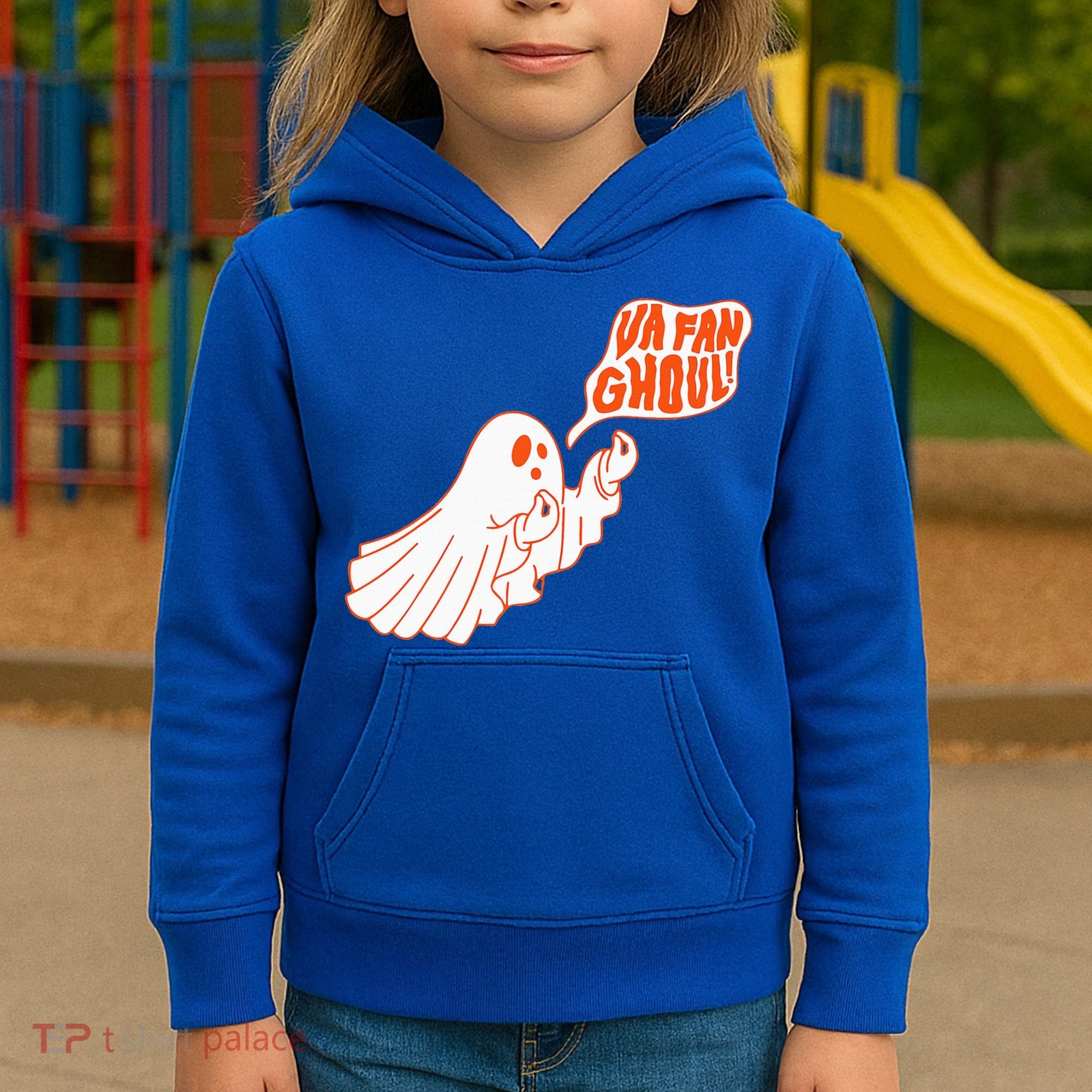 Va Fan Ghoul For Italian Funny Halloween Kids Hoodie