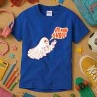 Va Fan Ghoul For Italian Funny Halloween Kids T-Shirt thumb 3