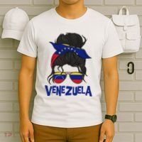 Venezuela For Girl Venezuelan Flag For Women Venezolana T-Shirt thumb 6