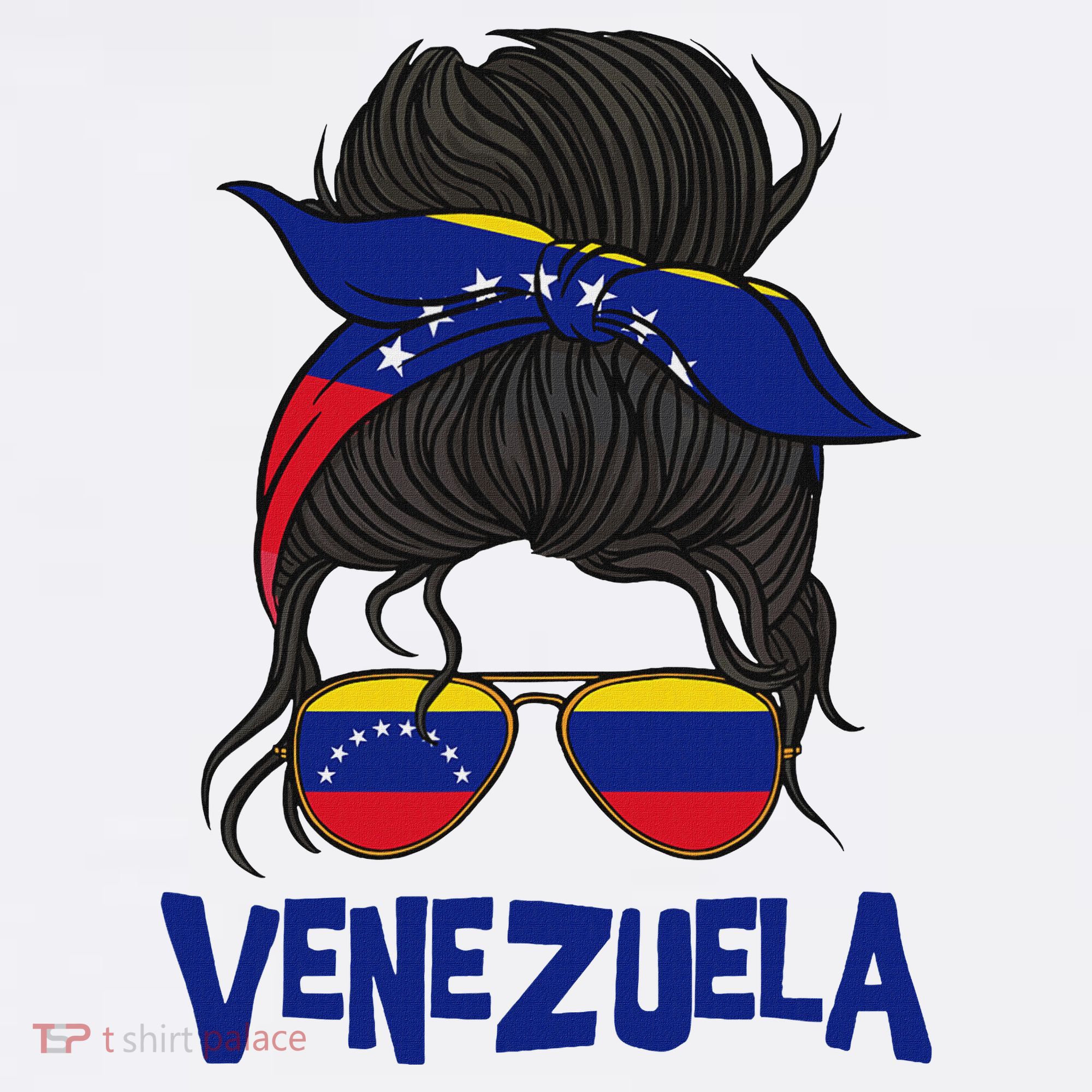 Venezuela For Girl Venezuelan Flag For Women Venezolana T-Shirt