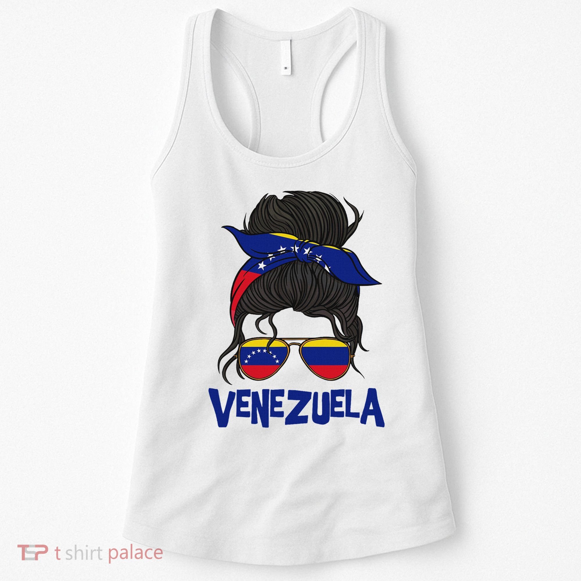 Venezuela For Girl Venezuelan Flag For Women Venezolana Women's Tank Top