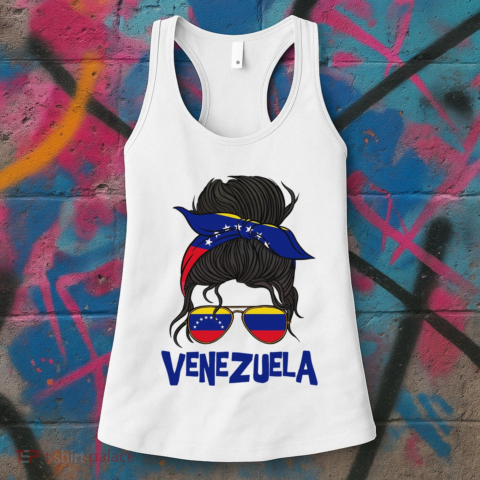 Venezuela For Girl Venezuelan Flag For Women Venezolana Women's Tank Top