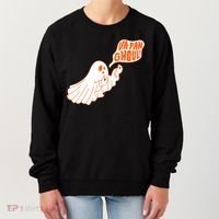 Va Fan Ghoul For Italian Funny Halloween Ghost Women's Sweatshirt thumb 0
