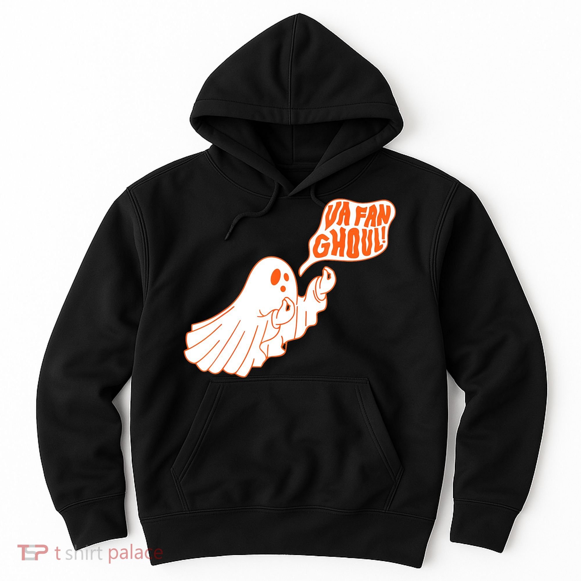 Va Fan Ghoul For Italian Funny Halloween Ghost Hoodie