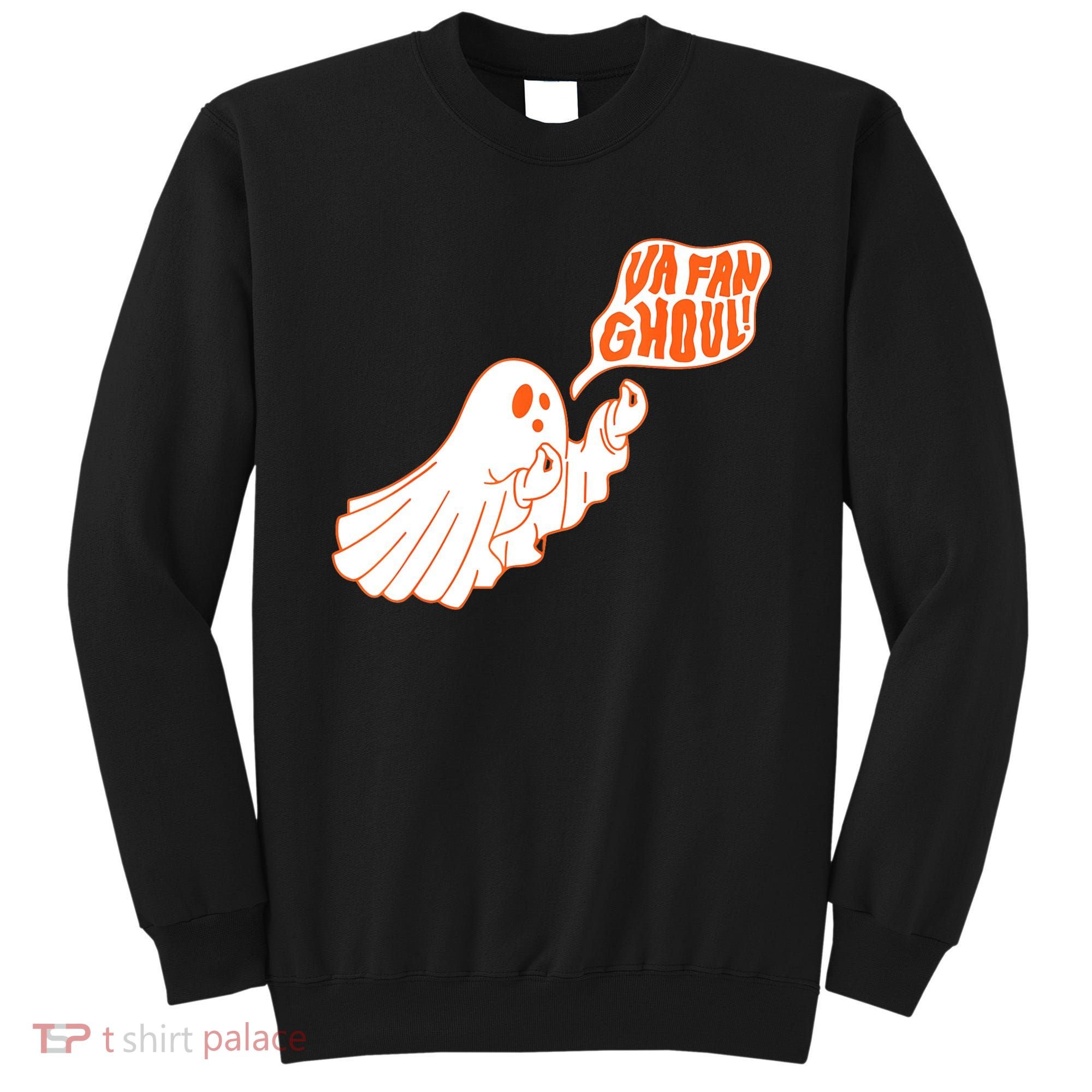 Va Fan Ghoul For Italian Funny Halloween Ghost Sweatshirt