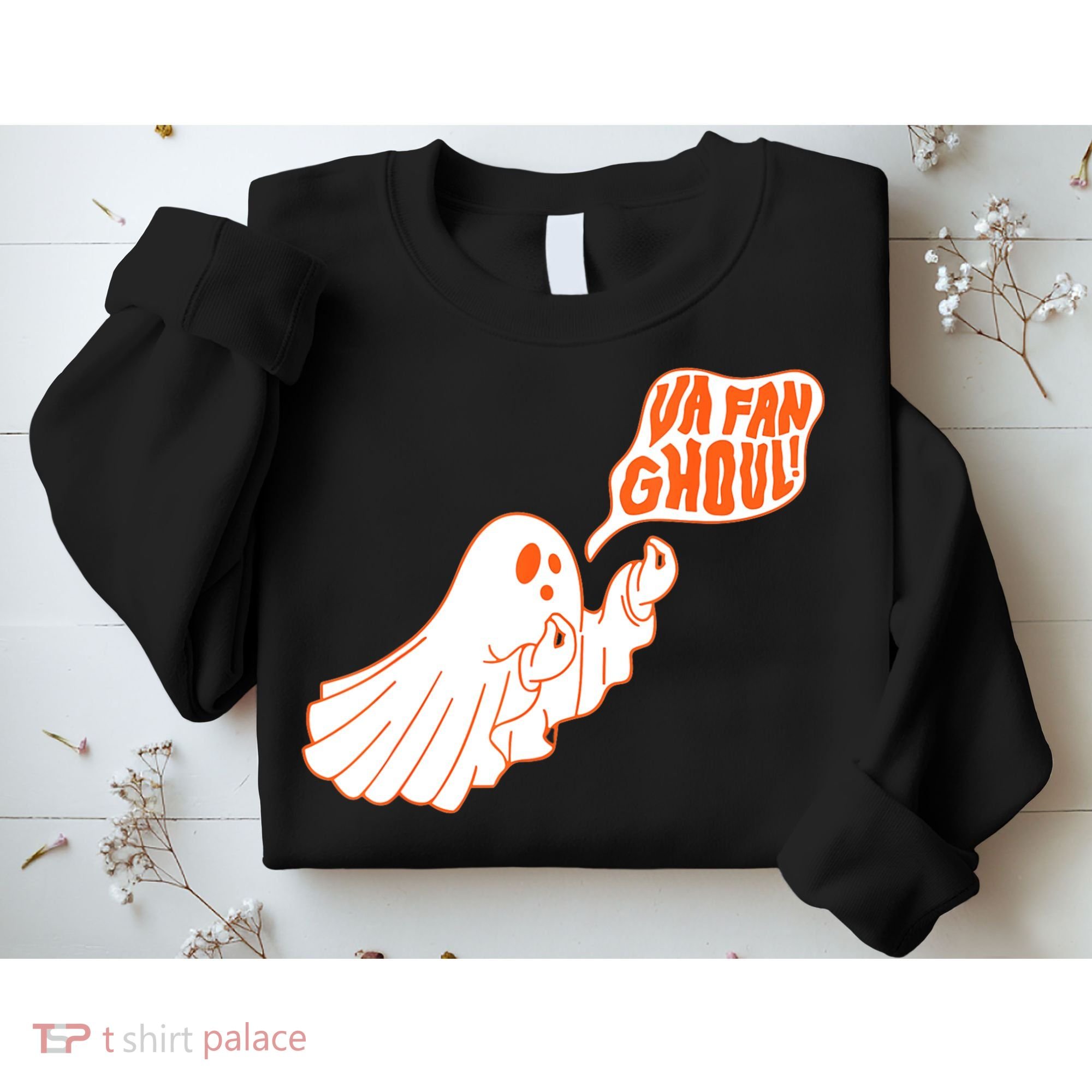 Va Fan Ghoul For Italian Funny Halloween Ghost Sweatshirt