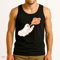 Va Fan Ghoul For Italian Funny Halloween Ghost Tank Top thumb 3
