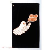 Va Fan Ghoul For Italian Funny Halloween Ghost Golf Towel thumb 0