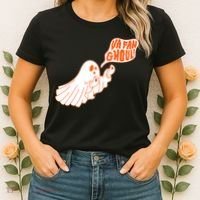 Va Fan Ghoul For Italian Funny Halloween Ghost Women's T-Shirt thumb 2