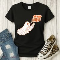Va Fan Ghoul For Italian Funny Halloween Ghost Women's T-Shirt thumb 3
