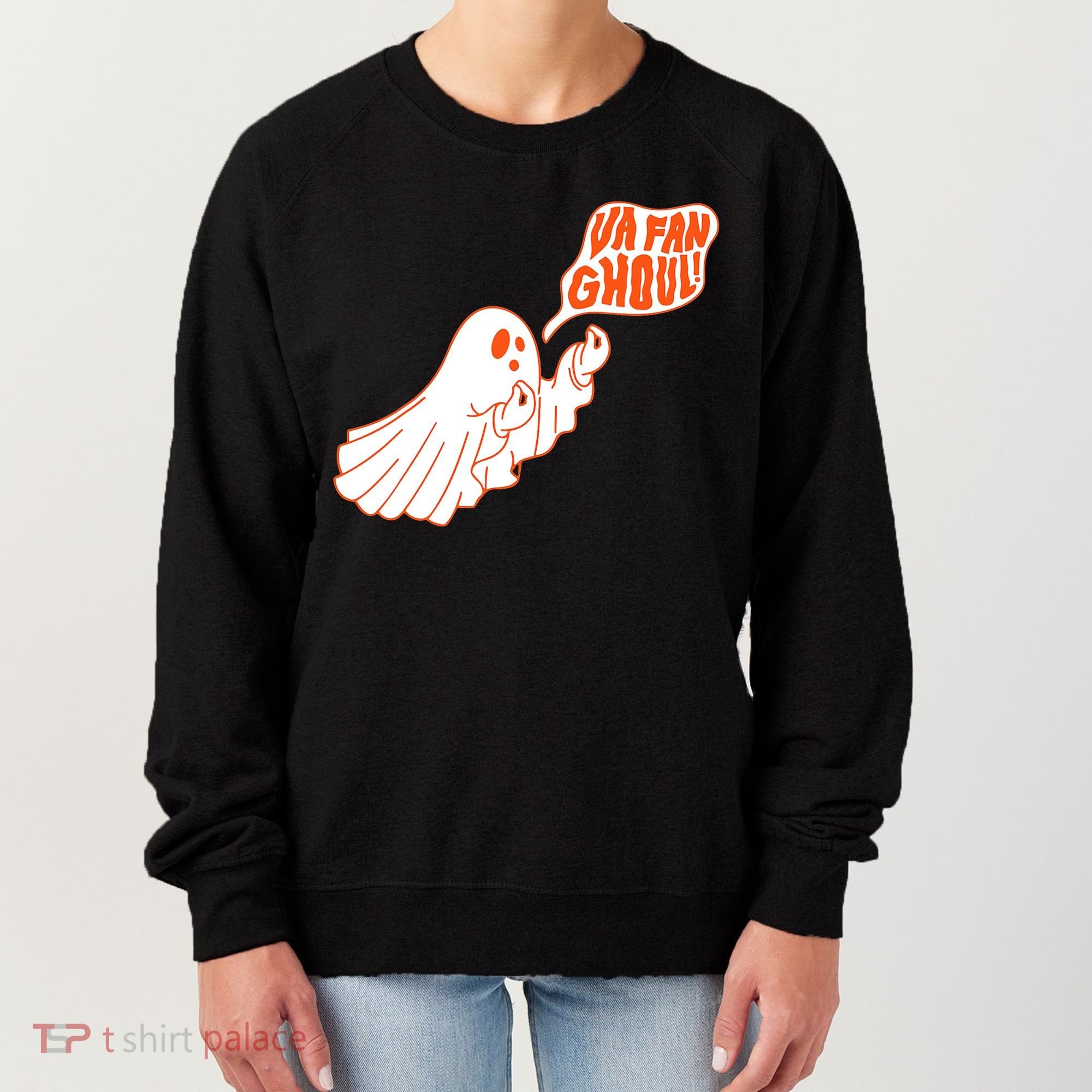 Va Fan Ghoul Italian Funny Halloween Ghost Women's Sweatshirt