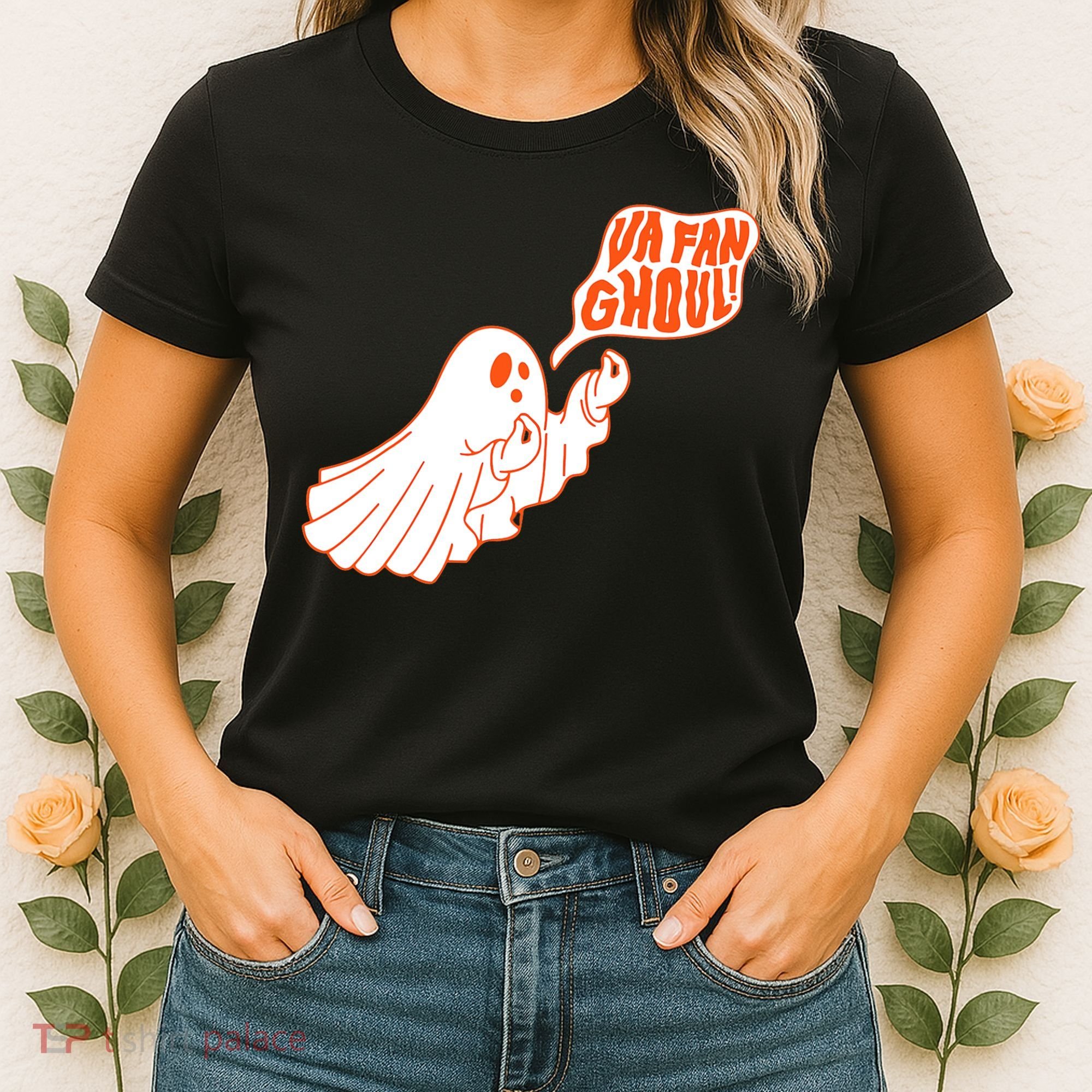 Va Fan Ghoul Italian Funny Halloween Ghost Women's T-Shirt