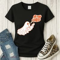 Va Fan Ghoul Italian Funny Halloween Ghost Women's T-Shirt thumb 3
