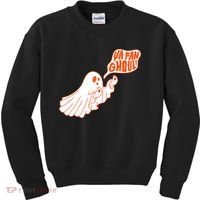 Va Fan Ghoul Italian Funny Halloween Ghost Kids Sweatshirt thumb 0