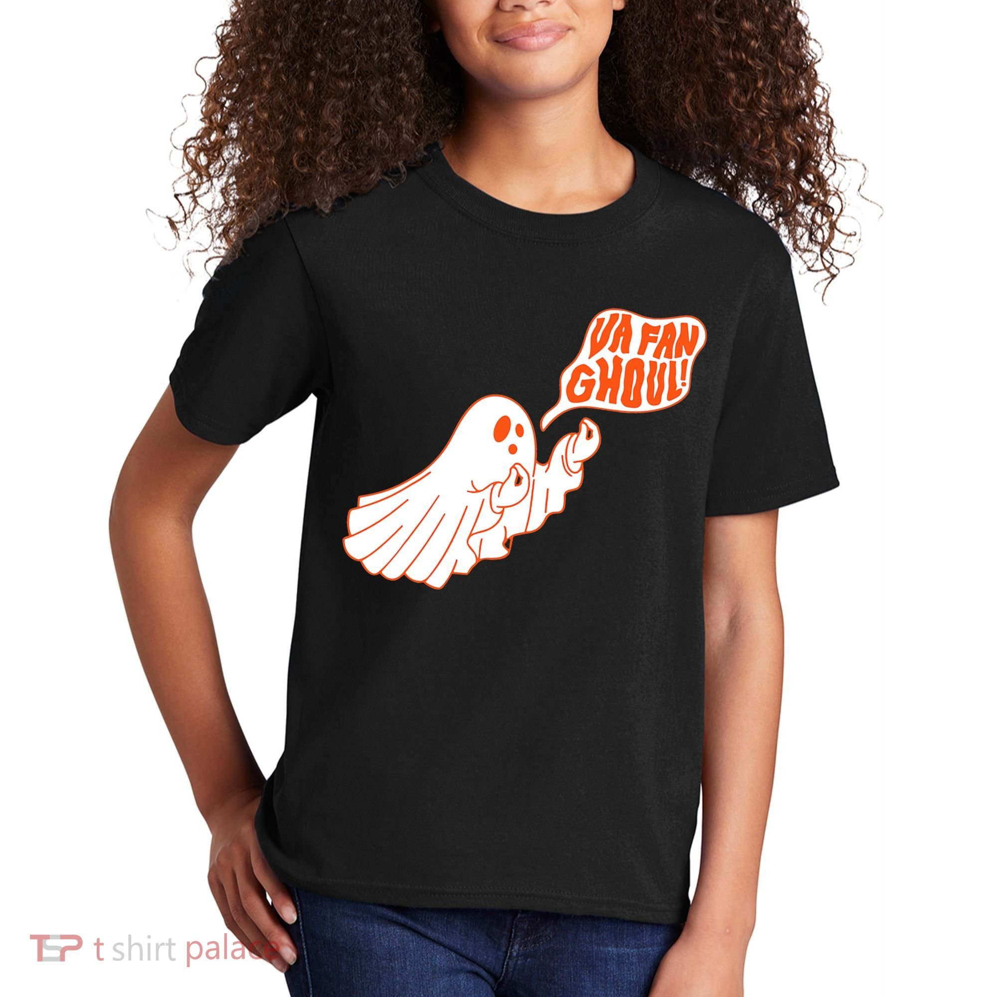 Va Fan Ghoul Italian Funny Halloween Ghost Kids T-Shirt