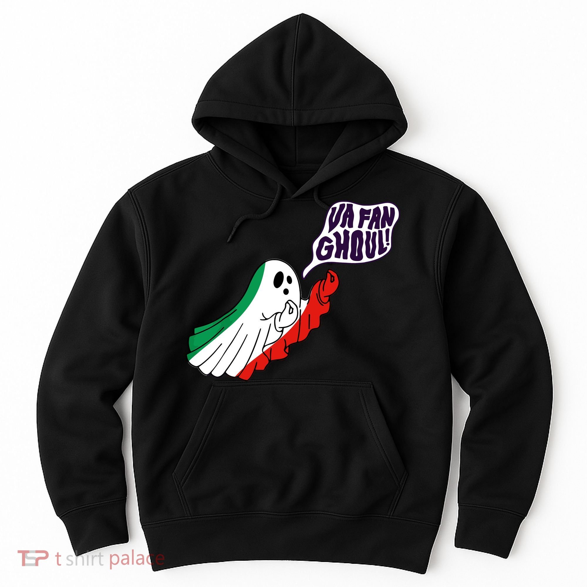Va Fan Ghoul Italian Funny Halloween Ghost Hoodie