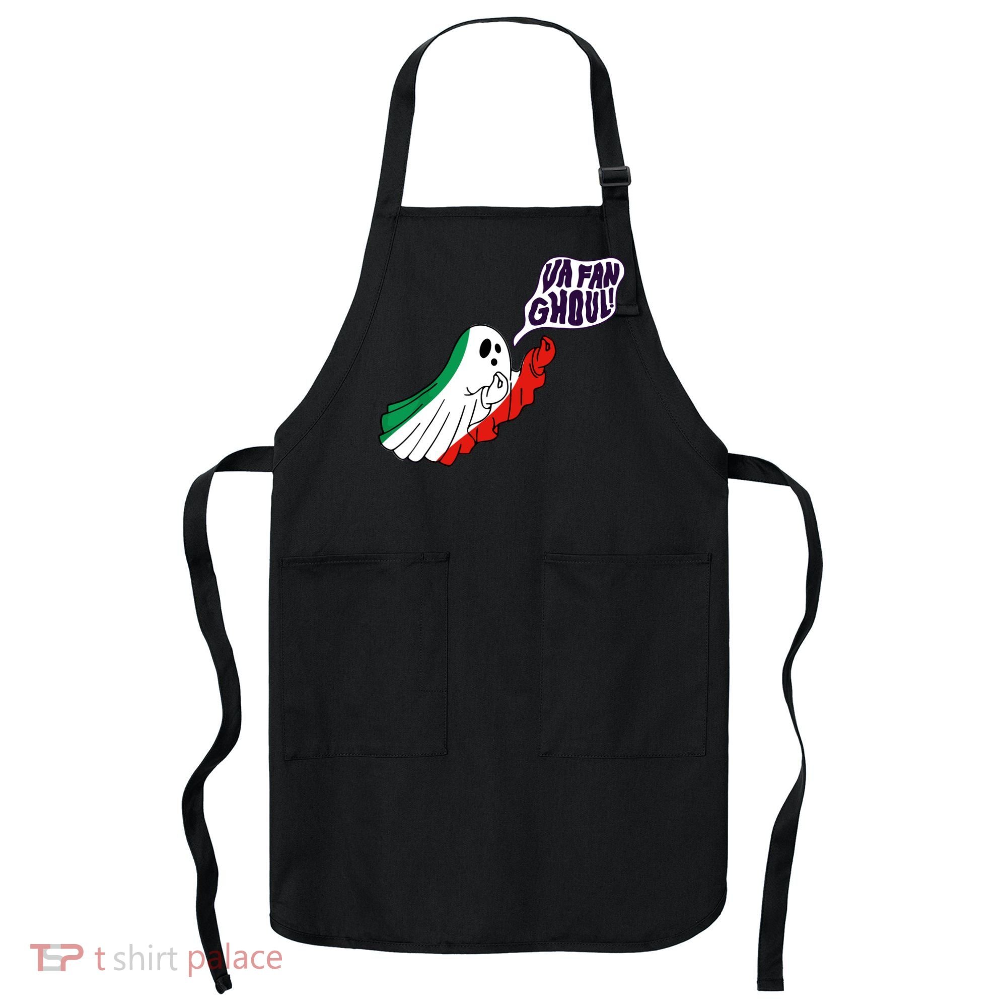 Va Fan Ghoul Italian Funny Halloween Ghost Apron