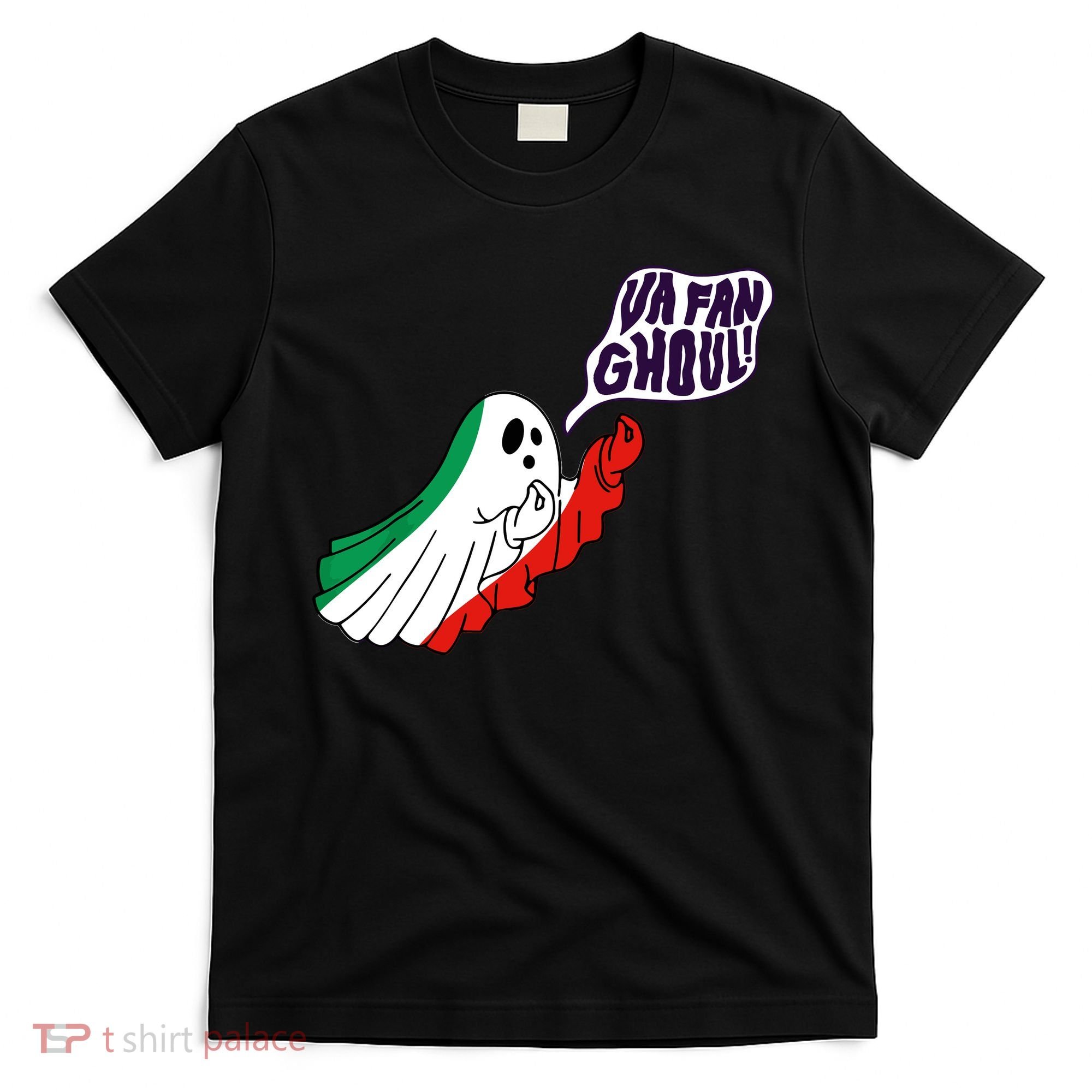 Va Fan Ghoul Italian Funny Halloween Ghost T-Shirt