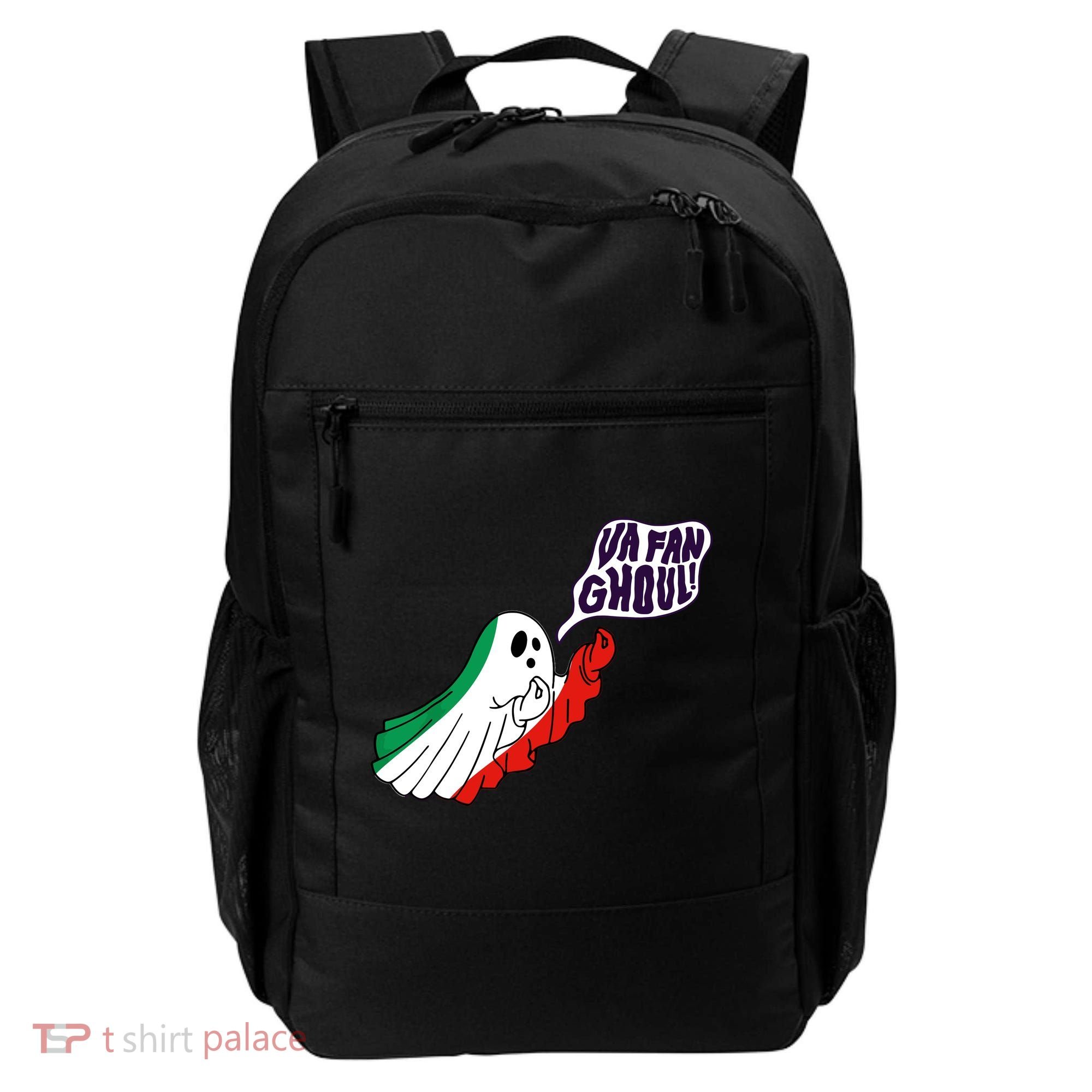 Va Fan Ghoul Italian Funny Halloween Ghost Backpack