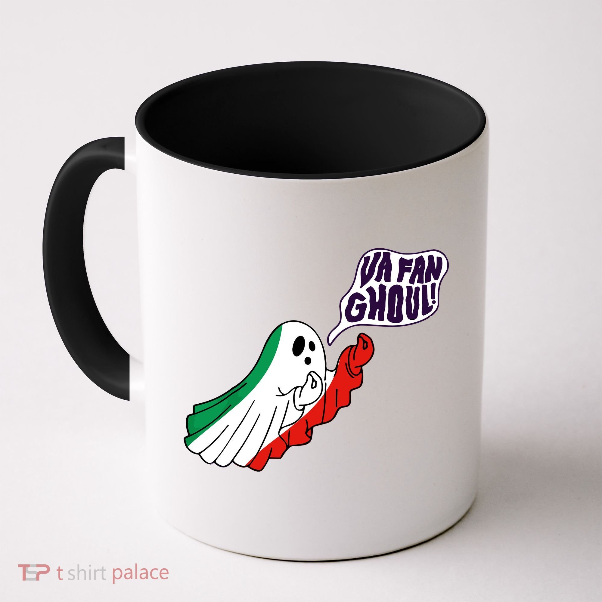 Va Fan Ghoul Italian Funny Halloween Ghost Coffee Mug