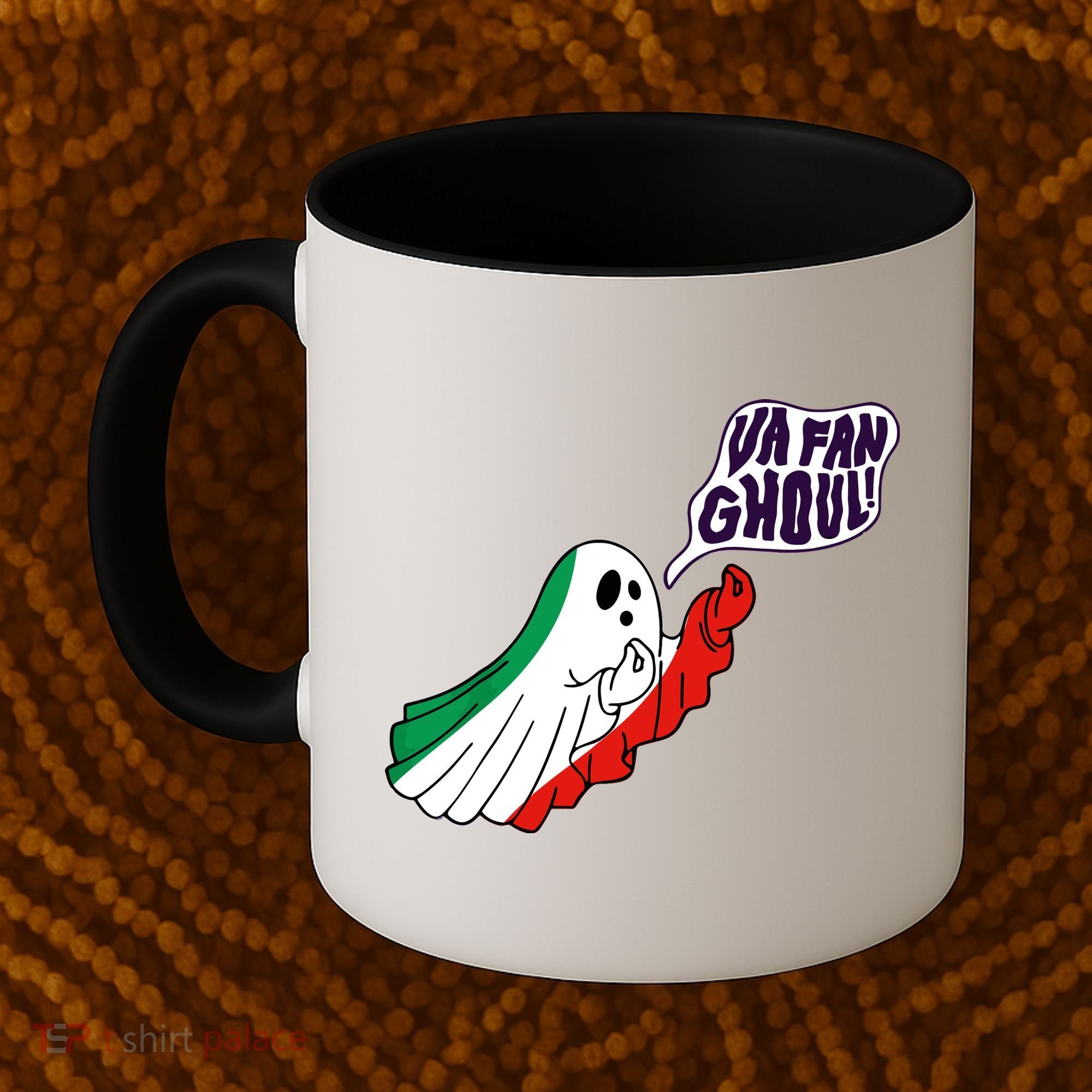 Va Fan Ghoul Italian Funny Halloween Ghost Coffee Mug