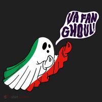 Va Fan Ghoul Italian Funny Halloween Ghost Beanie thumb 2