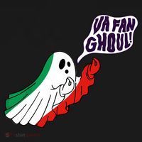 Va Fan Ghoul Italian Funny Halloween Ghost Coaster thumb 2