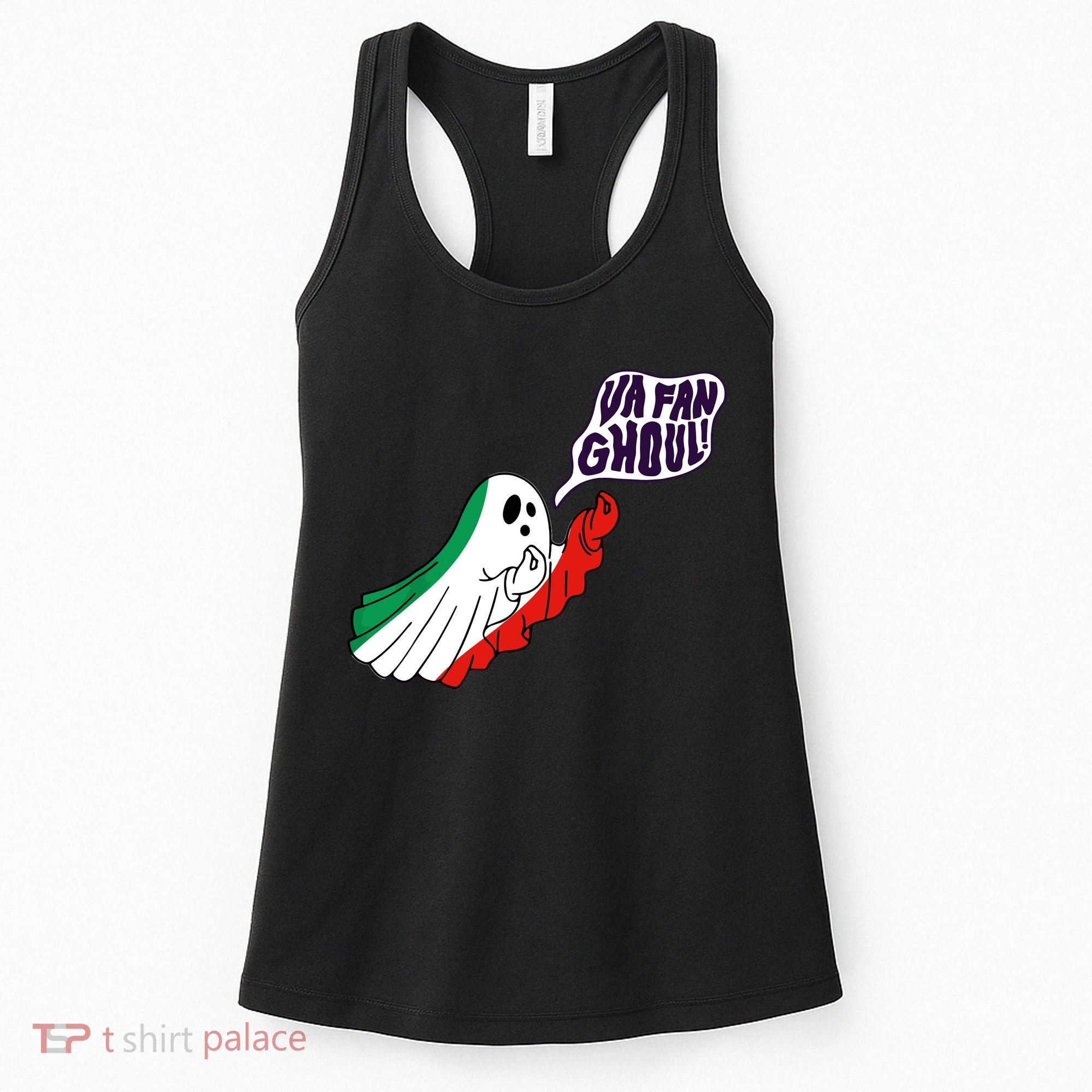 Va Fan Ghoul Italian Funny Halloween Ghost Women's Tank Top