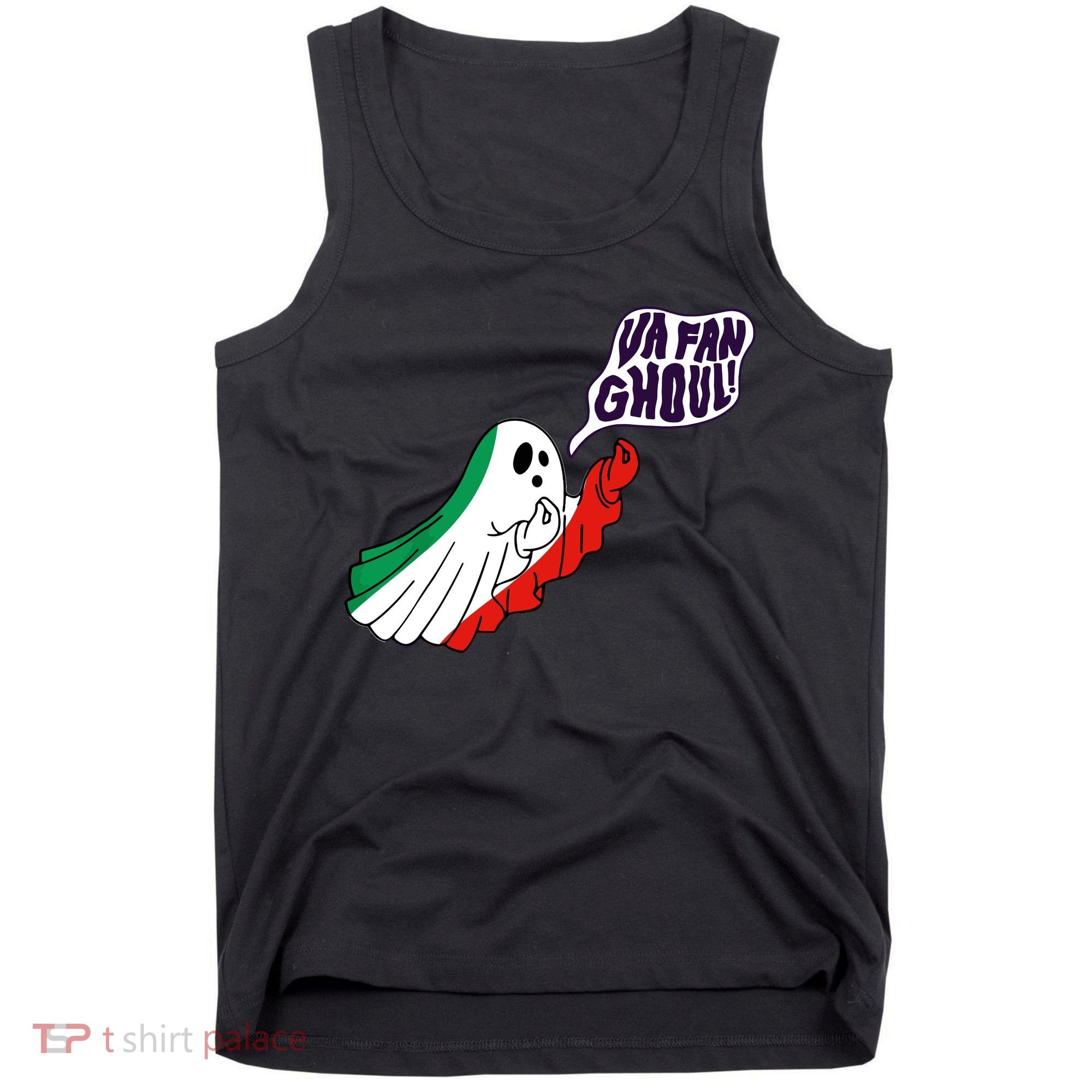 Va Fan Ghoul Italian Funny Halloween Ghost Tank Top