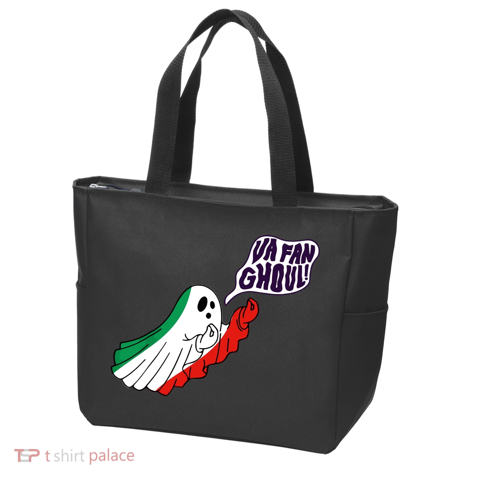 Va Fan Ghoul Italian Funny Halloween Ghost Tote Bag
