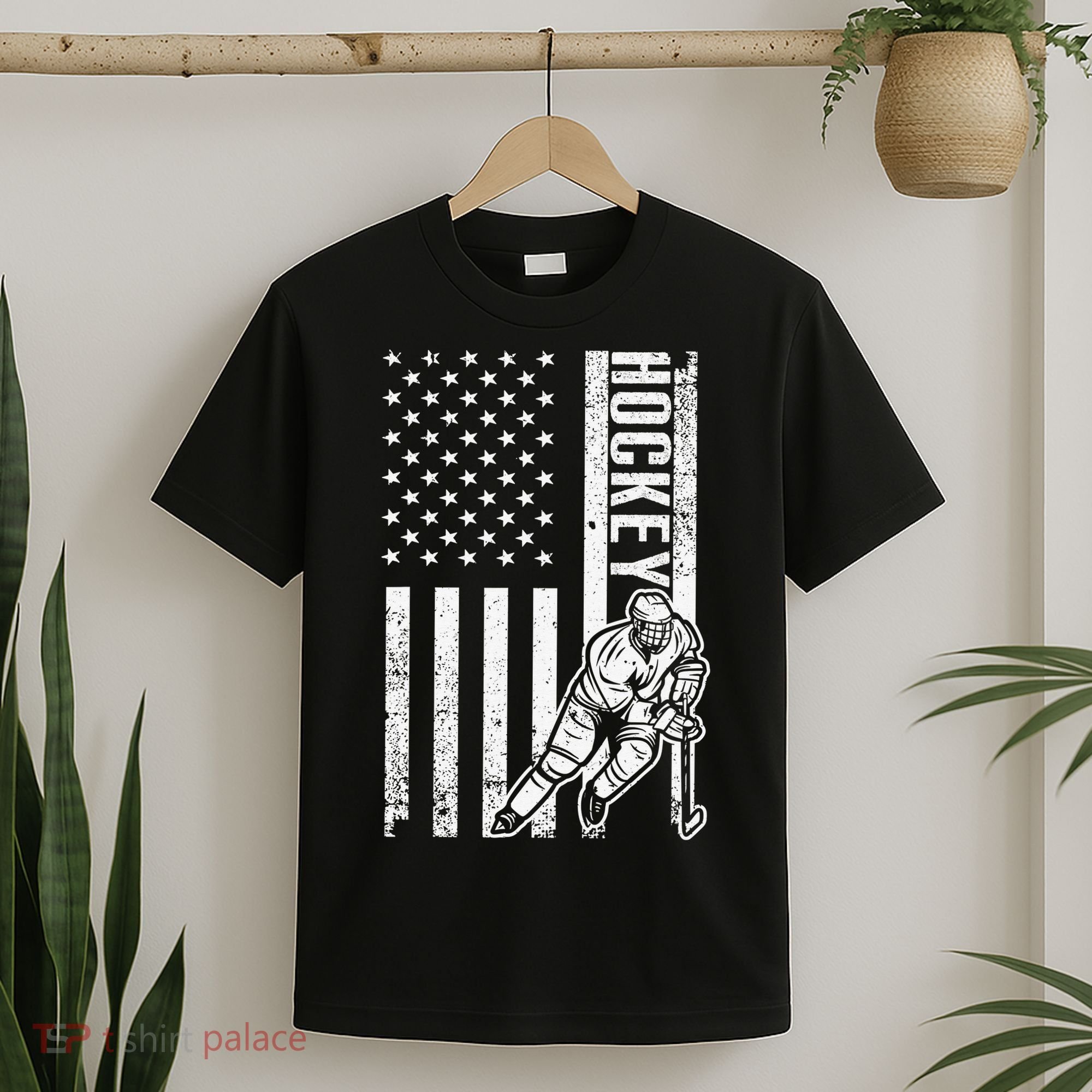 Vintage Field Hockey Player Hockey Fan Hockey Coach T-Shirt