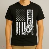 Vintage Field Hockey Player Hockey Fan Hockey Coach T-Shirt thumb 3