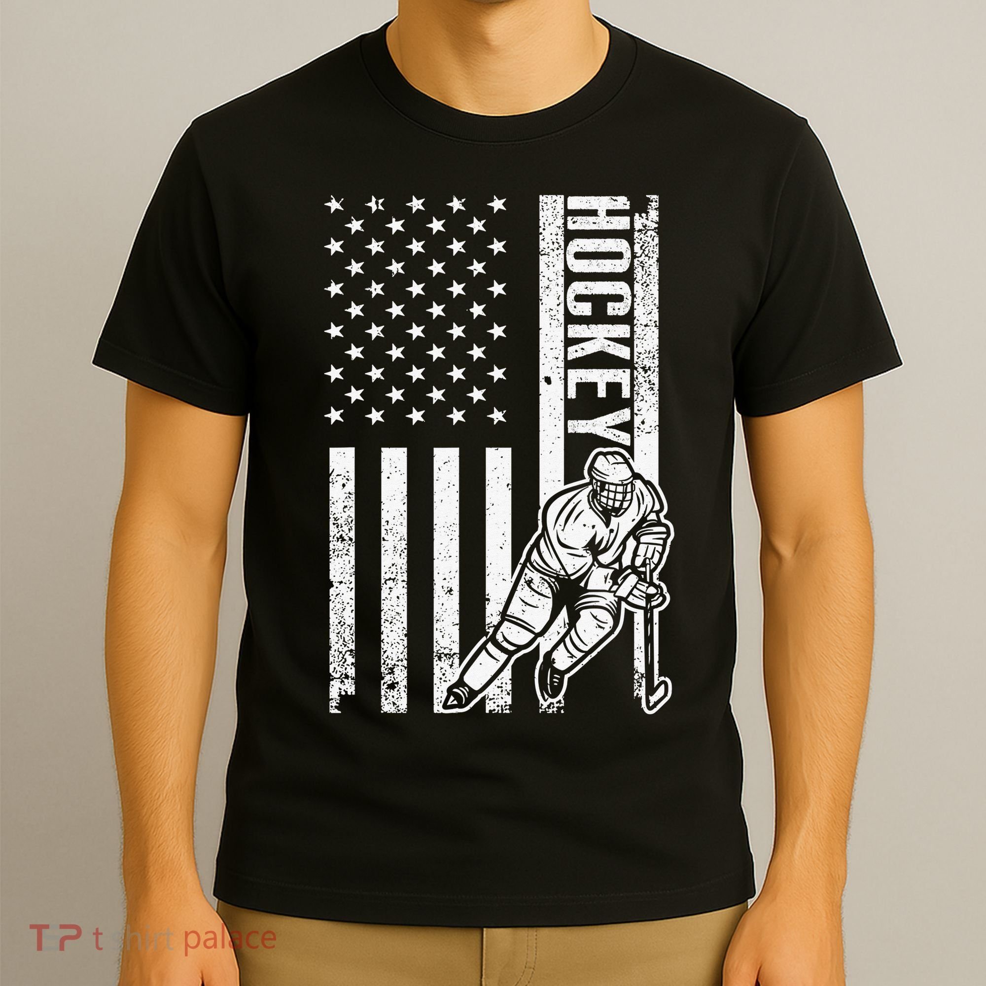 Vintage Field Hockey Player Hockey Fan Hockey Coach T-Shirt