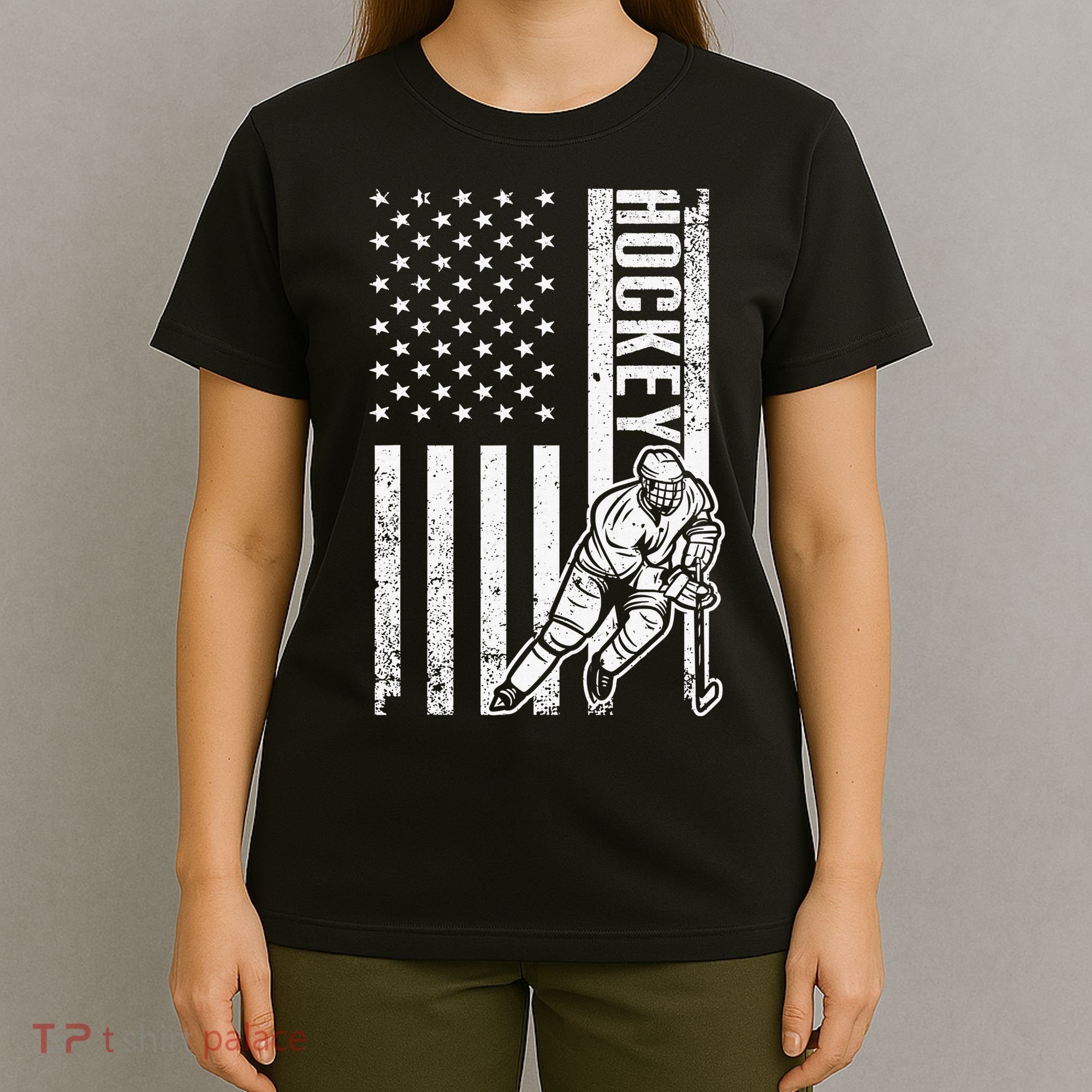 Vintage Field Hockey Player Hockey Fan Hockey Coach T-Shirt