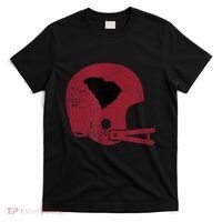 Vintage Football Helmet State Of South Carolina T-Shirt thumb 0
