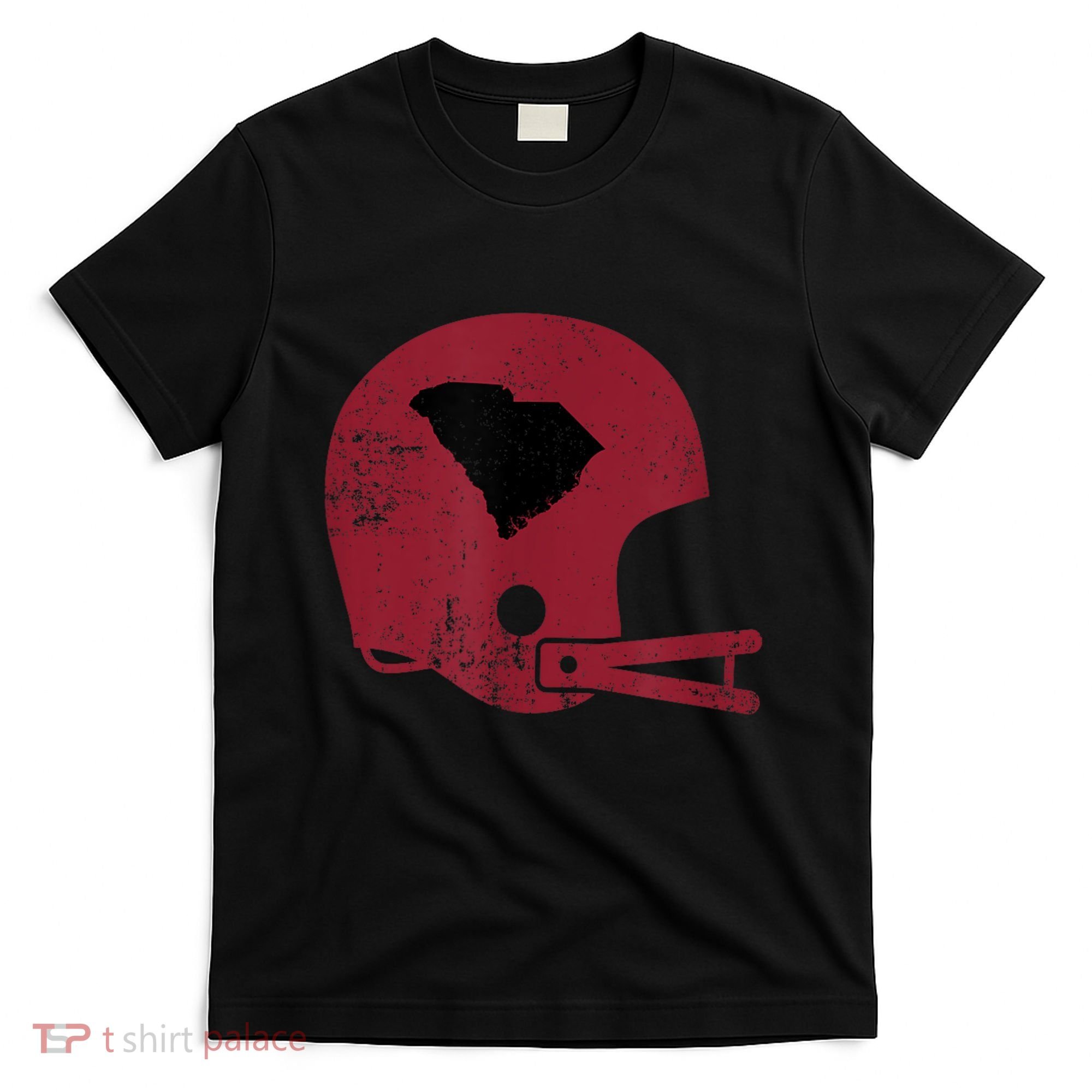 Vintage Football Helmet State Of South Carolina T-Shirt