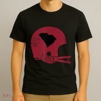 Vintage Football Helmet State Of South Carolina T-Shirt thumb 3