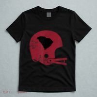 Vintage Football Helmet State Of South Carolina T-Shirt thumb 5