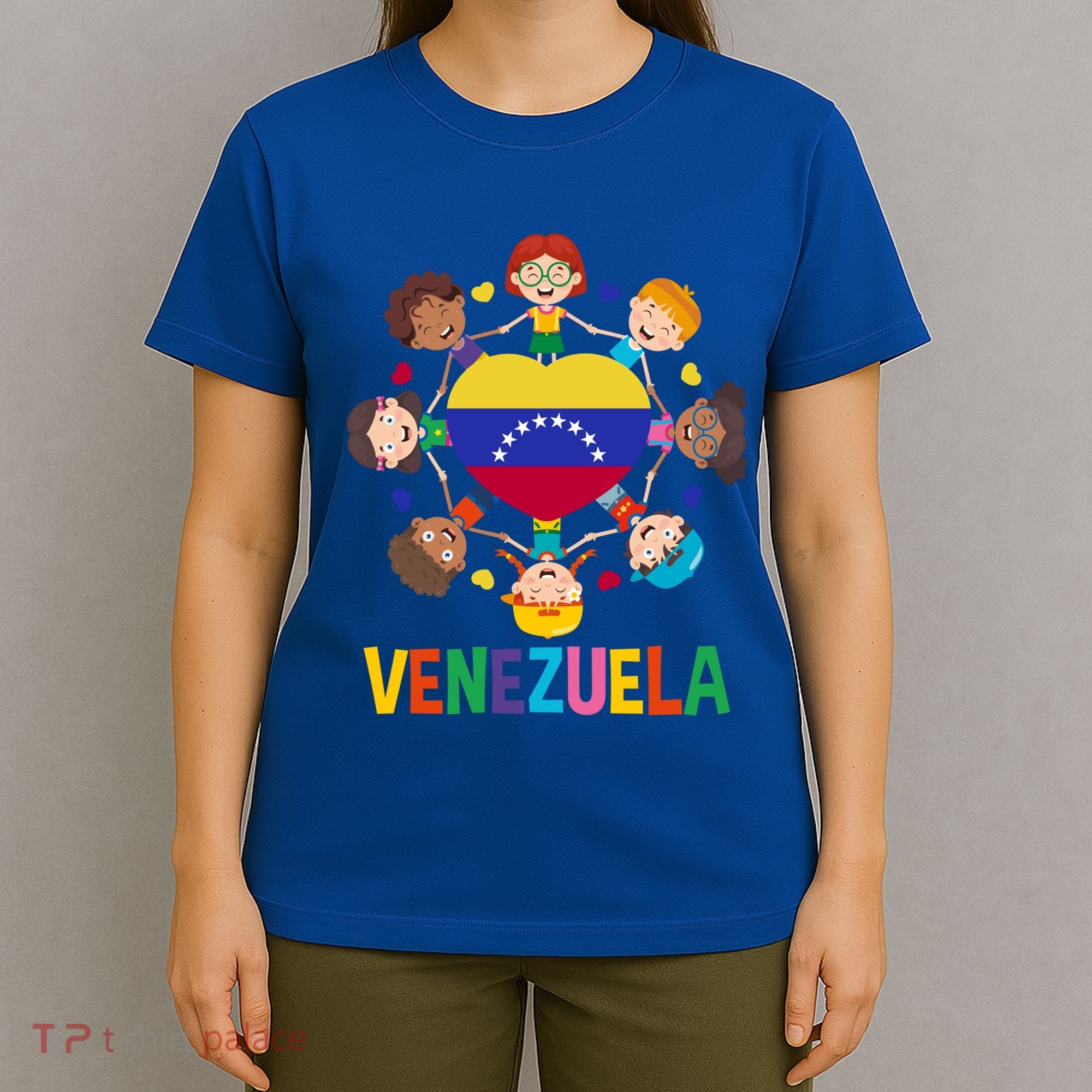 Venezuela Flag Hispanic Heritage Month Venezuelan Cute Gift T-Shirt