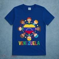 Venezuela Flag Hispanic Heritage Month Venezuelan Cute Gift T-Shirt thumb 5