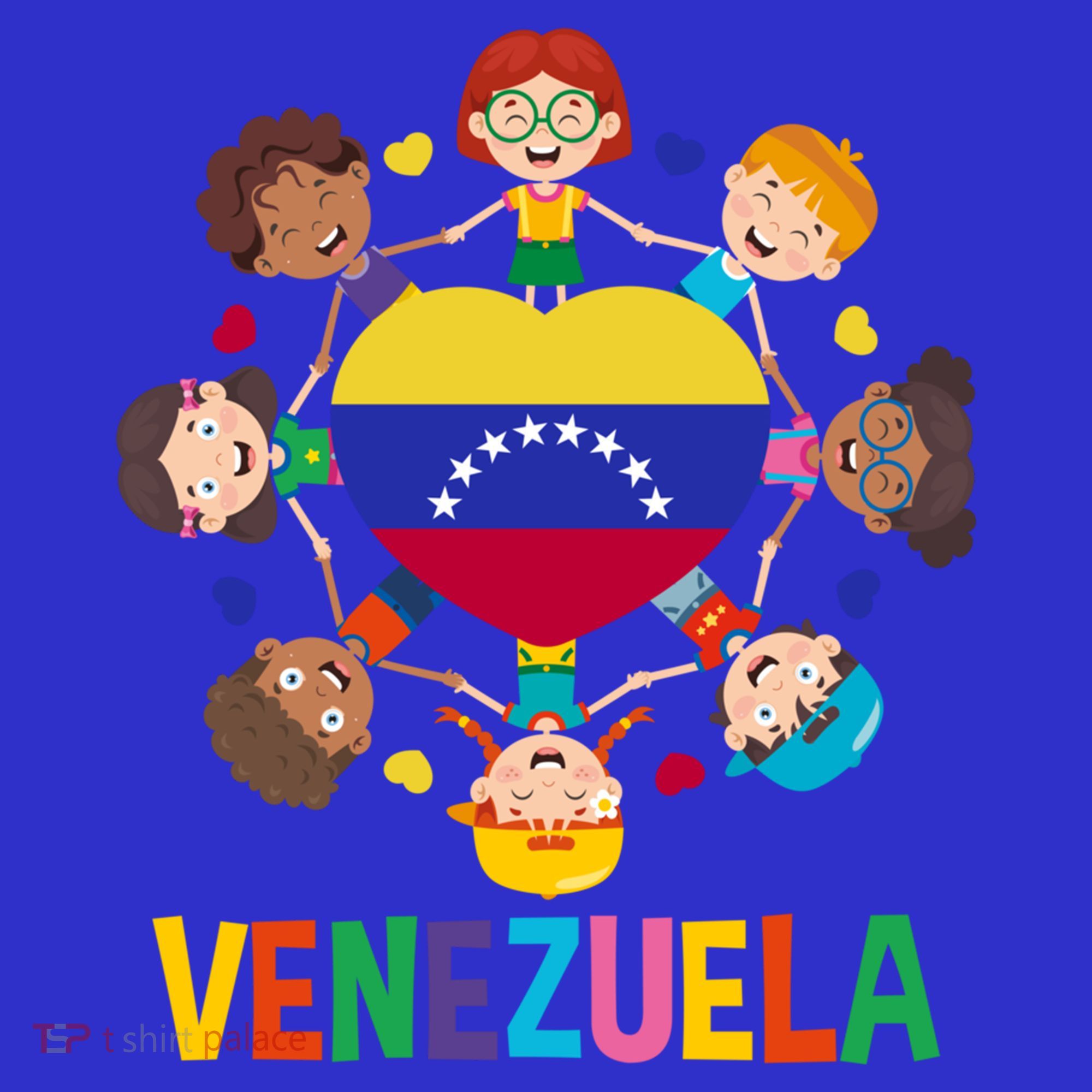 Venezuela Flag Hispanic Heritage Month Venezuelan Cute Gift T-Shirt