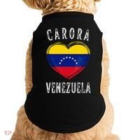 Venezuela Flag Heart Carora City Doggie Tank thumb 0