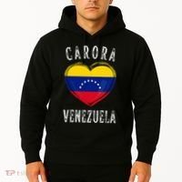 Venezuela Flag Heart Carora City Hoodie thumb 2