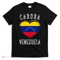 Venezuela Flag Heart Carora City T-Shirt thumb 0