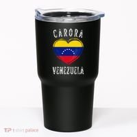 Venezuela Flag Heart Carora City Tumbler thumb 0