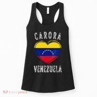 Venezuela Flag Heart Carora City Women's Tank Top thumb 0